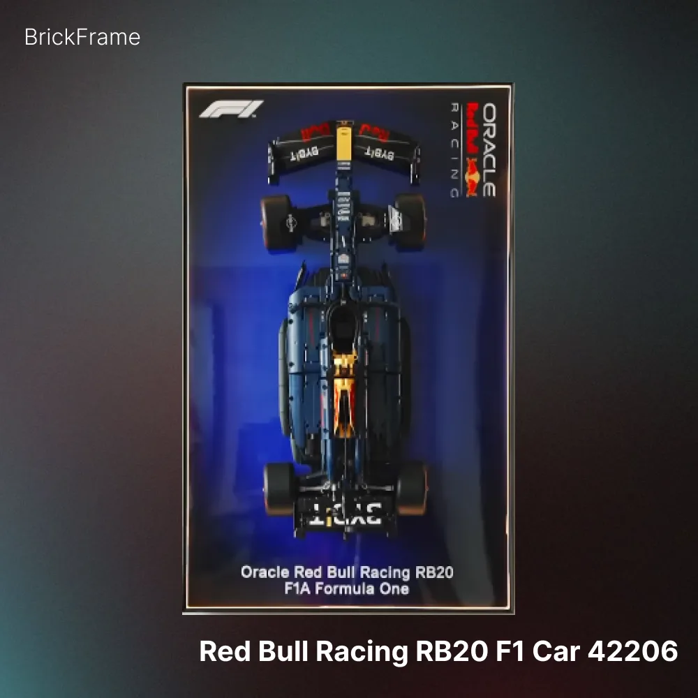 Дисплей BrickFrame для LEGO Technic Oracle Red Bull Racing RB20